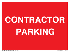 CONTRACTOR PARKING